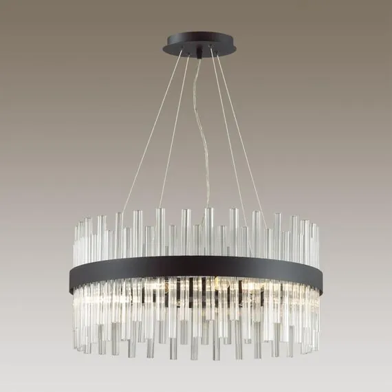 LUMION 5272/6 MODERNI LN23 151 черный Люстра E14 6*40W 220V MITSUKO, изображение 5