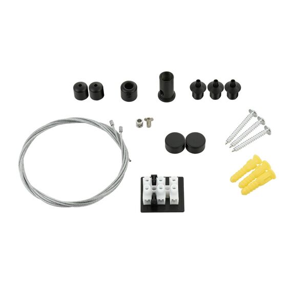 LUMION 6595/4A MODERNI LN25 183 черный/прозрачный, металл/стекло Подвес E27 4*60W 220V CORNE, изображение 6