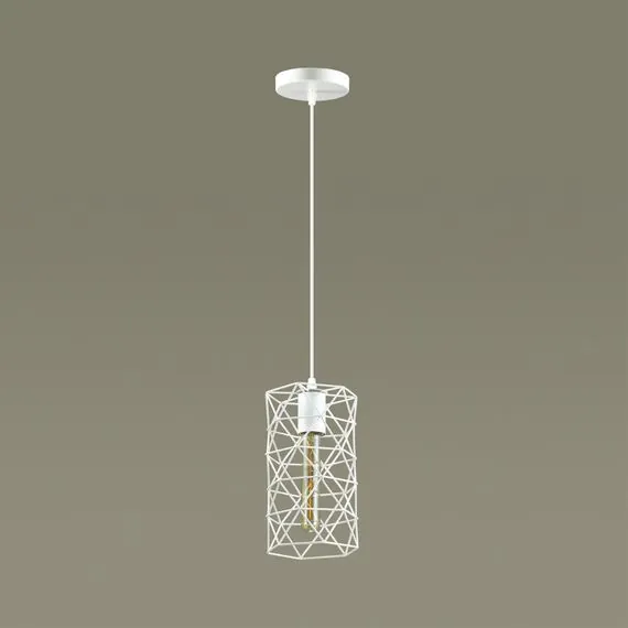 LUMION 3730/1 SUSPENTIONI LN19 336 белый Подвес E27 1*60W 220V OLAF, изображение 3