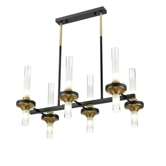 LUMION 8112/12 NEOCLASSI LN25 26 черный/бронза/прозрачный, металл/стекло Люстра потолочная G9 12*30W 220V TAMARESA, изображение 7