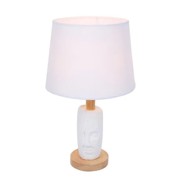 LUMION 8210/1T MODERNI LN25 000 белый, керамика/текстиль Настольная лампа Е27 1*60W 220V VISIONA, изображение 5
