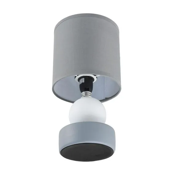 LUMION 8181/1T MODERNI LN25 000 серый, керамика/текстиль Настольная лампа E14 1*40W 220V LALANA, изображение 3