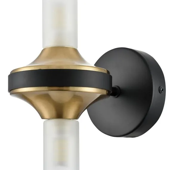 LUMION 8112/2W NEOCLASSI LN25 26 черный/бронза/прозрачный, металл/стекло Бра G9 2*30W 220V TAMARESA, изображение 4