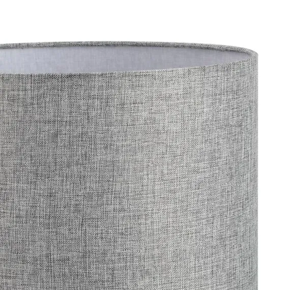 LUMION 8251/1T MODERNI LN25 000  никель/серый, металл/текстиль Настольная лампа Е27 60W 220V NIKKI, изображение 9