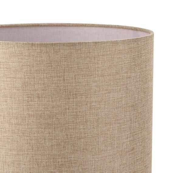 LUMION 8250/1T MODERNI LN25 000  никель/бежевый, металл/текстиль Настольная лампа Е27 60W 220V NIKKI, изображение 9