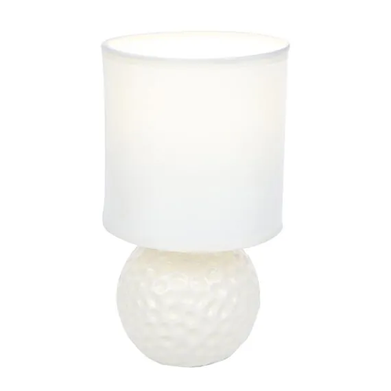 LUMION 8228/1T MODERNI LN25 000 белый, керамика/текстиль Настольная лампа E14 1*40W 220V MAKOVIA, изображение 4