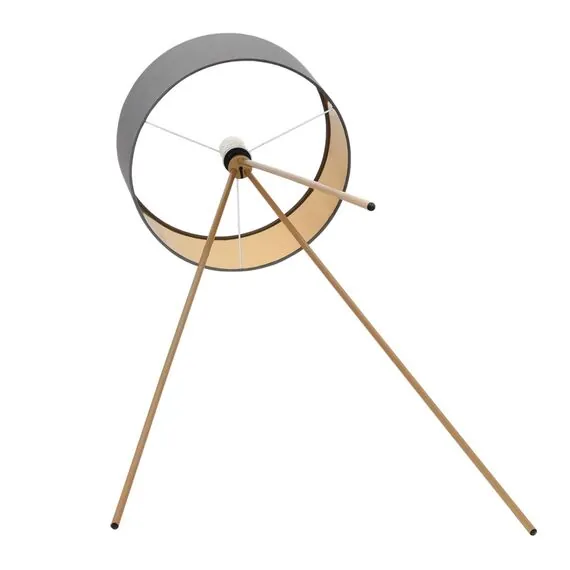 LUMION 8075/1F NEOCLASSI LN25 368 золото/серый, металл/текстиль Торшер E27 1*60W 220V AVIOLA, изображение 3