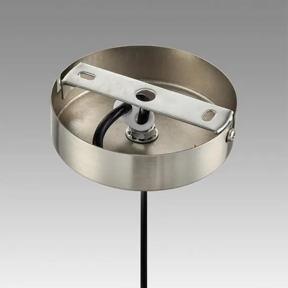 LUMION 8040/3 MODERNI LN25 136 никель/белый/серебро/черный, металл/текстиль Подвесной светильник Е27 3*60W 220V INDIRA, изображение 5