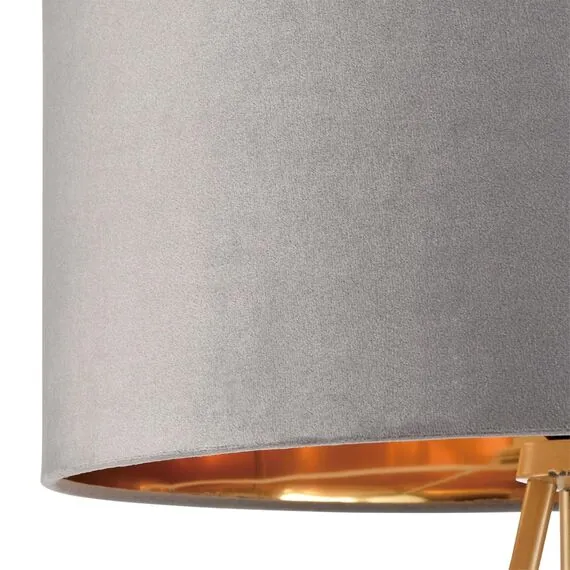 LUMION 8075/1F NEOCLASSI LN25 368 золото/серый, металл/текстиль Торшер E27 1*60W 220V AVIOLA, изображение 6