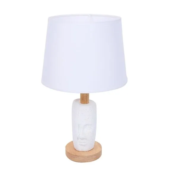 LUMION 8210/1T MODERNI LN25 000 белый, керамика/текстиль Настольная лампа Е27 1*60W 220V VISIONA