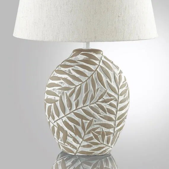 LUMION 8134/1T MODERNI LN25 381 бежевый, керамика/текстиль Настольная лампа E27 1*60W 220V RAMORA, изображение 6