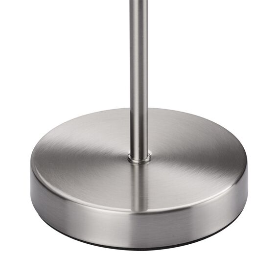 LUMION 8250/1T MODERNI LN25 000  никель/бежевый, металл/текстиль Настольная лампа Е27 60W 220V NIKKI, изображение 3