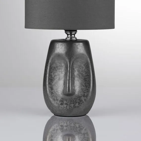 LUMION 8147/1T MODERNI LN25 000 серый, керамика/текстиль Настольная лампа Е27 1*60W 220V AKIVI, изображение 6