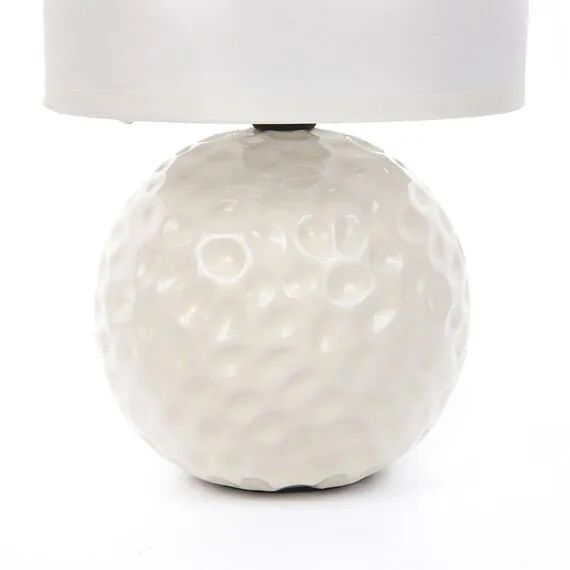 LUMION 8228/1T MODERNI LN25 000 белый, керамика/текстиль Настольная лампа E14 1*40W 220V MAKOVIA, изображение 6