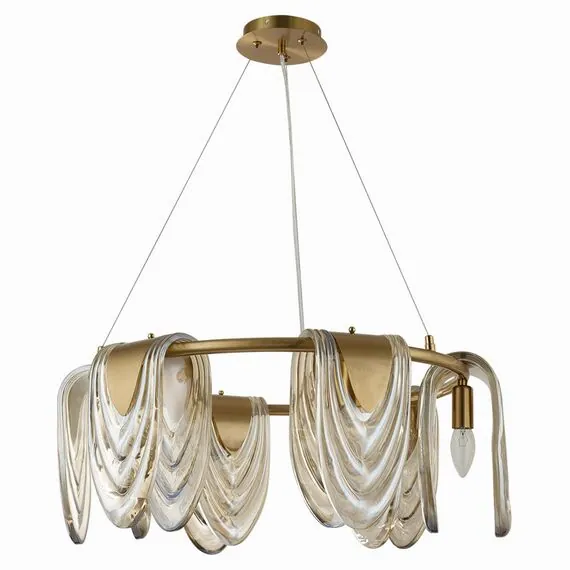 LUMION 6515/6 NEOCLASSI LN23 46 латунь Люстра E14 6*40W 220V OCHRE