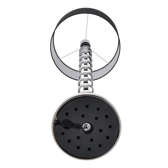 LUMION 8079/1F NEOCLASSI LN25 369 хром/черный металл/текстиль Торшер E27 1*60W 220V NAVILA, изображение 5