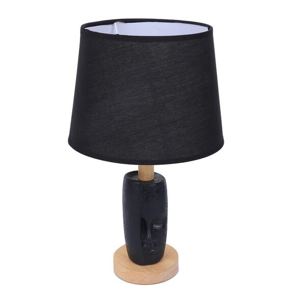 LUMION 8209/1T MODERNI LN25 000 черный, керамика/текстиль Настольная лампа Е27 1*60W 220V VISIONA