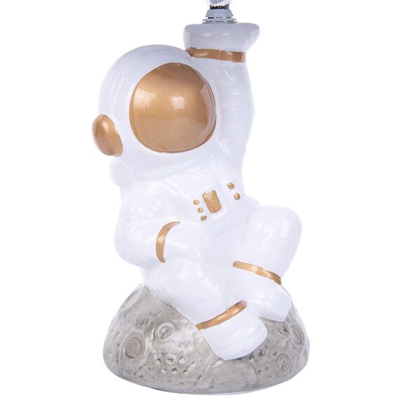 LUMION 8208/1T MODERNI LN25 000 белый/серый, керамика/текстиль Настольная лампа Е27 1*60W 220V ATLAS, изображение 7