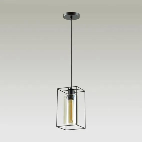 LUMION 3728/1 SUSPENTIONI LN19 335 черный Подвес E27 1*60W 220V ELLIOT, изображение 3