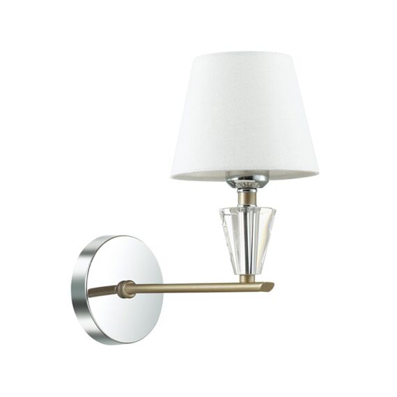 LUMION 3733/1W NEOCLASSI LN19 68 хром, золотой Бра E27 1*60W 220V LORAINE