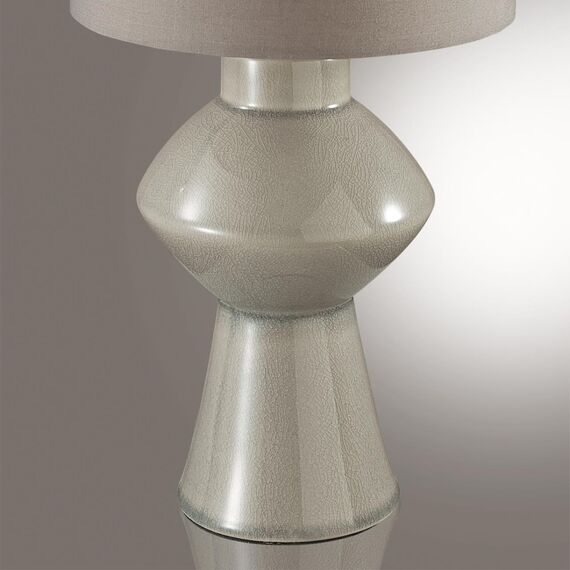 LUMION 8129/1T MODERNI LN25 000 серый, керамика/текстиль Настольная лампа E27 1*60W 220V SEGI, изображение 6