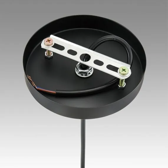 LUMION 8057/1A SUSPENTIONI LN25 311 черный/смоки металл/стекло Подвесной светильник E27 1*60W 220V ELENIKA, изображение 7