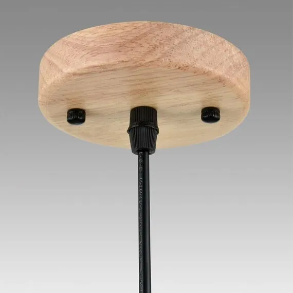 LUMION 8053/1A SUSPENTIONI LN25 310 дерево/смоки металл/стекло Подвесной светильник E27 1*60W 220V NATANA, изображение 9