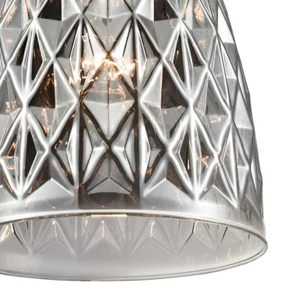 LUMION 8057/1A SUSPENTIONI LN25 311 черный/смоки металл/стекло Подвесной светильник E27 1*60W 220V ELENIKA, изображение 8