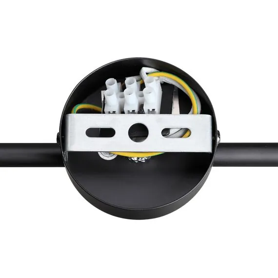 LUMION 6561/2W SUSPENTIONI LN25 241 черный/прозрачный/металл/стекло Бра G9 2*20W 220V TORONTO, изображение 5