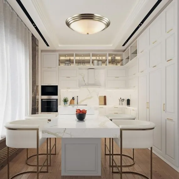 LUMION 5262/3C VINTAGE LN23 86 античная латунь Настенно-потолочный светильник E27 3*60W 220V KAYLA, изображение 3