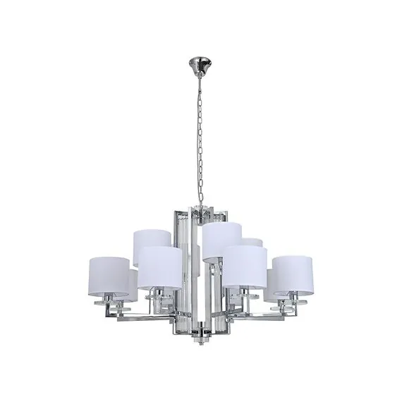 Newport 35408+4/C chrome без абажуров; М0069062 ЛЮСТРА chrome без абажуров, изображение 2