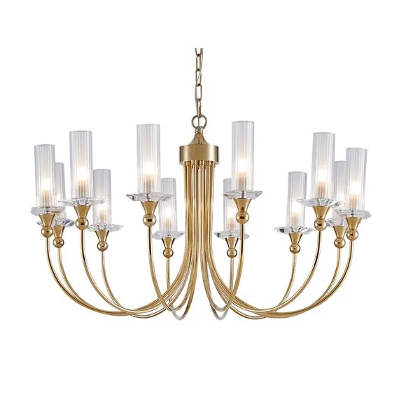 Newport 4586+6/С gold; М0070217 Люстра gold, изображение 2