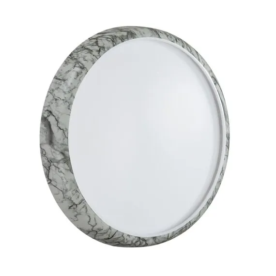 SONEX 7638/DL COLOR SN 137 Светильник пластик/бел. мрамор LED 48Вт 4000K D410 IP43 MRAMO WHITE