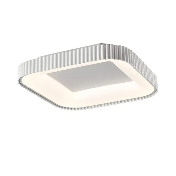 SONEX 7767/56L AVRA LED SN 039 Светильник металл/белый LED 56Вт+14Вт 3000-6000K 500х500 IP43 пульт ДУ+подсветка SHARMEL, изображение 5