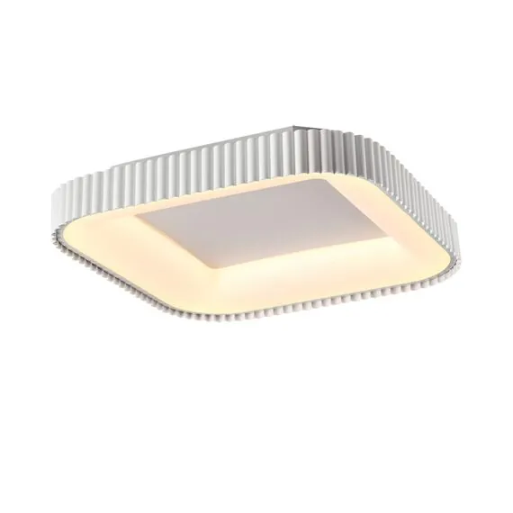 SONEX 7767/56L AVRA LED SN 039 Светильник металл/белый LED 56Вт+14Вт 3000-6000K 500х500 IP43 пульт ДУ+подсветка SHARMEL, изображение 8