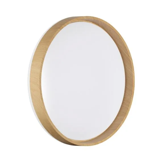 SONEX 7684/DL BASICA SN 166 Светильник пластик/кор. под дер. LED 48Вт 4000K D390 IP43 GARI WOOD