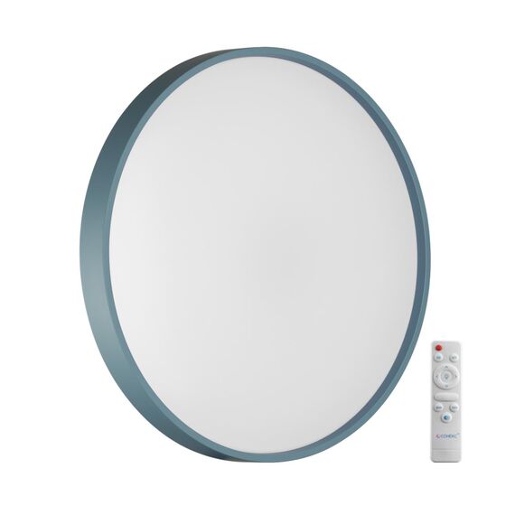 SONEX 7745/DL COLOR SN 127 Светильник светодиодный потолочный пластик/белый/синий LED 48Вт 3000-6000К D380 IP43 пульт ДУ MAVIC