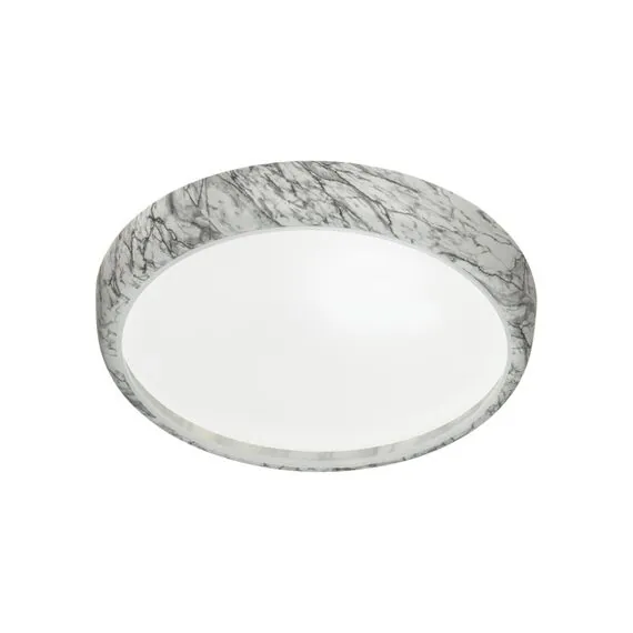 SONEX 7638/DL COLOR SN 137 Светильник пластик/бел. мрамор LED 48Вт 4000K D410 IP43 MRAMO WHITE, изображение 4