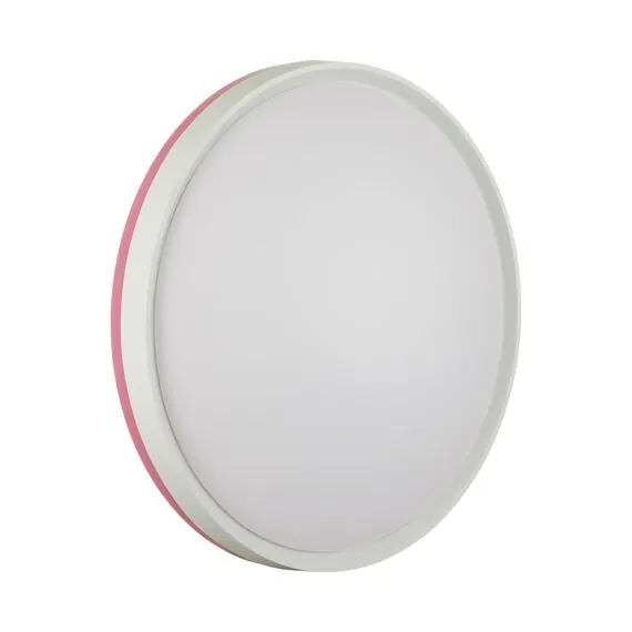 SONEX 7708/DL COLOR SN 154 Светильник пластик/белый/розовый LED 48Вт 4000К D420 IP43 KEZO PINK