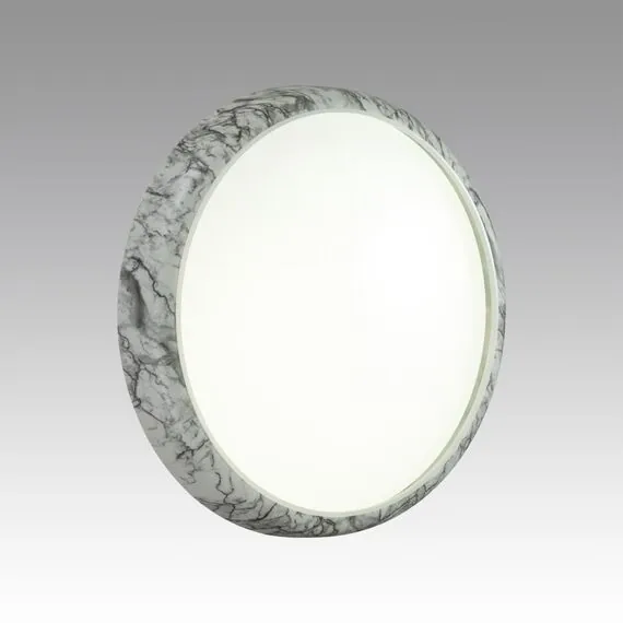 SONEX 7638/DL COLOR SN 137 Светильник пластик/бел. мрамор LED 48Вт 4000K D410 IP43 MRAMO WHITE, изображение 3