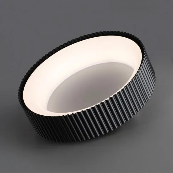 SONEX 7712/56L AVRA LED SN 033 Светильник металл/акрил/белый/черный LED 56Вт 3000-6500К D460 IP20 пульт ДУ SHARMEL, изображение 4