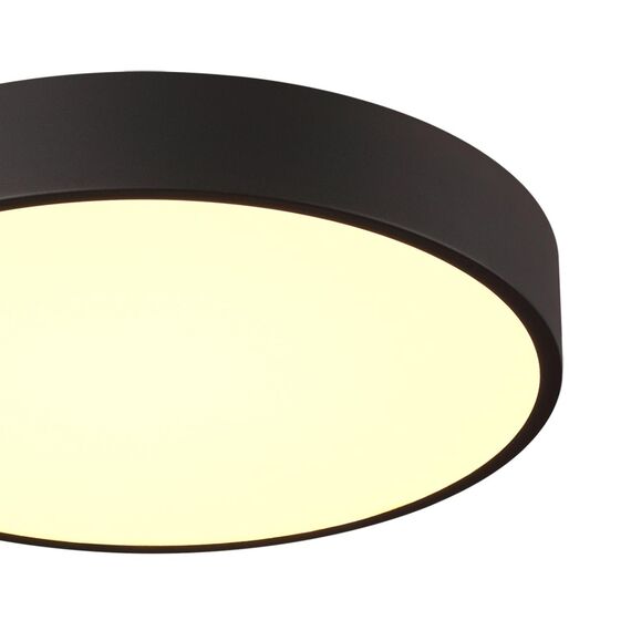 SONEX 7756/36L MITRA LED SN 097 Светильник металл/акрил/черный LED 30Вт+6Вт(подсветка) 3000K D400 IP20 QUASAR, изображение 6