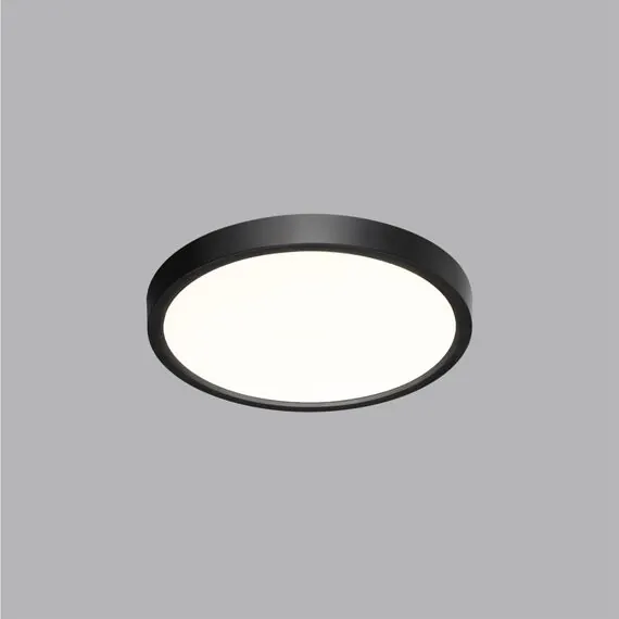 SONEX 7660/18L MITRA LED SN 087 Светильник пластик/белый/черный LED 18Вт 3000/4000K D230 IP40 ALFA BLACK, изображение 7