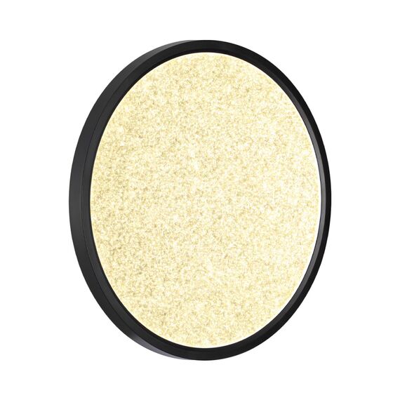 SONEX 7662/32L MITRA LED SN 090 Светильник пластик/белый/черный LED 32Вт 3000/4000K D400 IP40 OMEGA BLACK, изображение 4