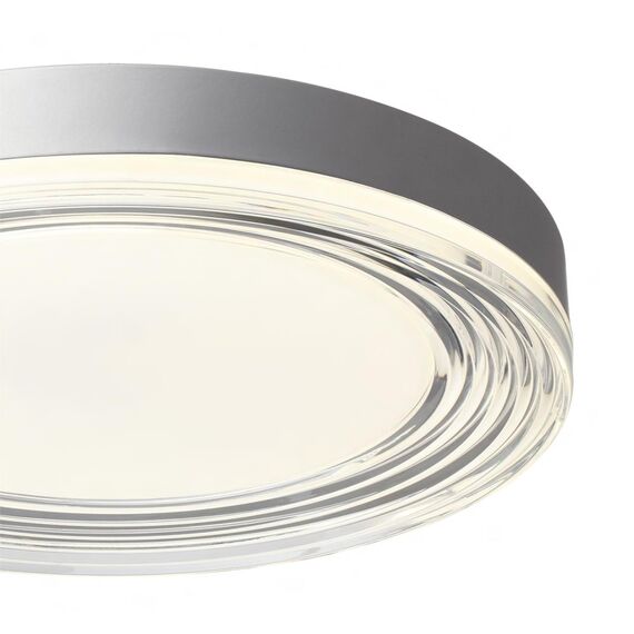 SONEX 7728/76L MITRA LED SN 101 Светильник металл/акрил/серебро/прозрачный LED 76Вт 4000K D400 IP20 INFINITA, изображение 5