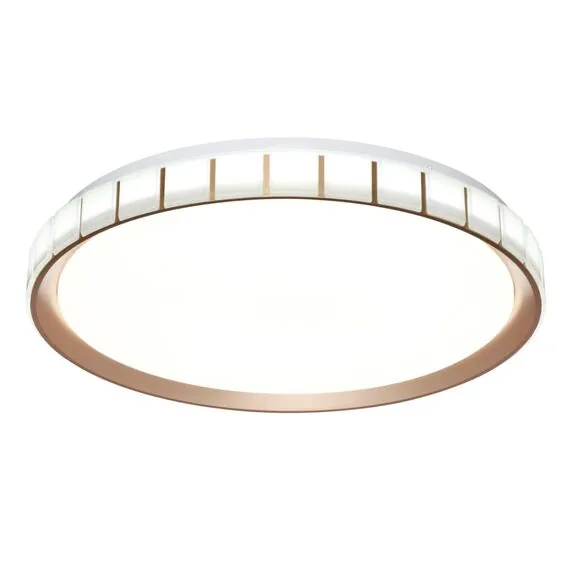 SONEX 7695/EL PALE SN 90 Светильник пластик/розовое золото LED 70Вт 3000-6000К D495 IP43 пульт ДУ KUPI GOLD, изображение 6