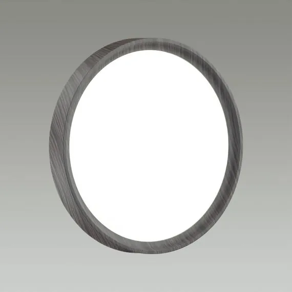 SONEX 7627/DL PALE SN 175 Светильник пластик/венге под дерево LED 48Вт 3000-6300K D400 IP43 пульт ДУ WOODI, изображение 5