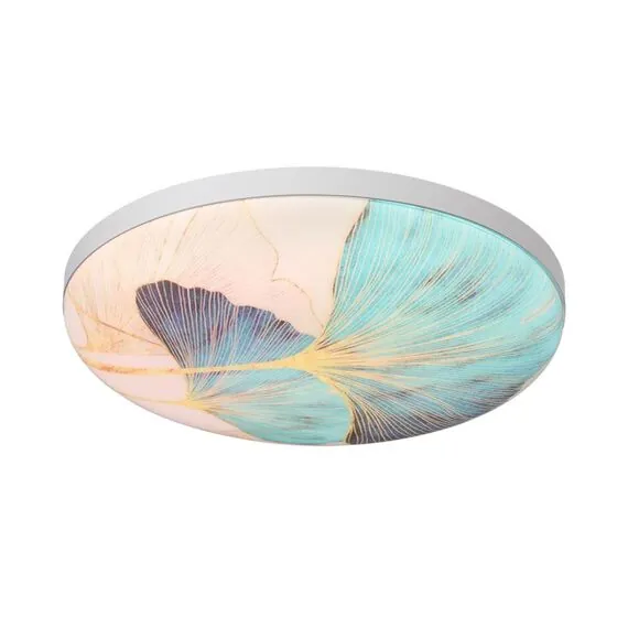 SONEX 7747/DL PALE SN 124 Светильник светодиодный потолочный пластик/белый/мульти LED 48Вт 3000-6000К D380 IP43 пульт ДУ FLOREN, изображение 8