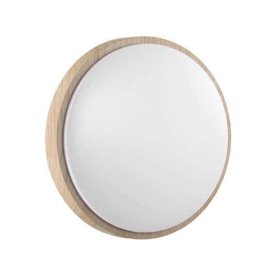 SONEX 7607/AL PALE SN 170 Светильник пластик/белый/бежевый под дерево LED 18Вт 4000К D280 IP43 LOSTA