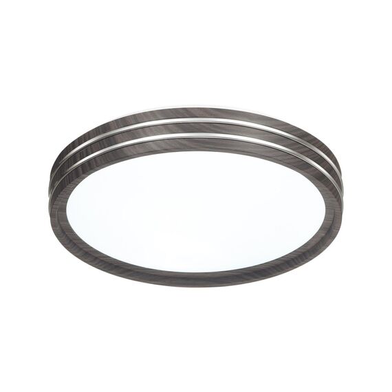 SONEX 7604/CL PALE SN 124 Светильник пластик/белый/венге/хром LED 30Вт 4000К D280 IP43 TROSTO, изображение 5